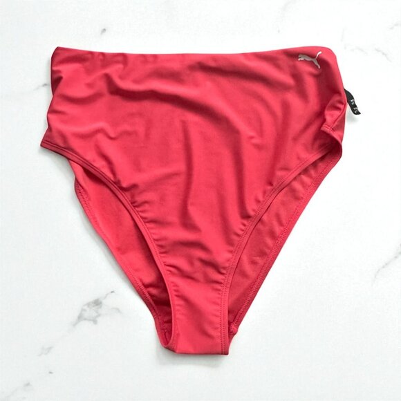 PUMA Coral HIgh Waist Bikini Swim Bottoms Size XL NEW NWT - Picture 1 of 5